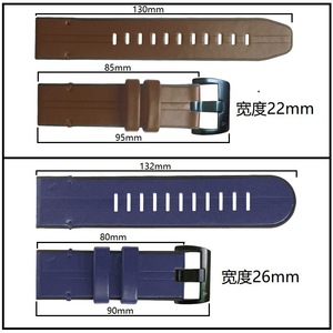 Garmin Fenix 7 7X 6 6X Pro 5 5X Plus Band Epix Gen 2/D2 <span class=keywords><strong>Mach</strong></span> 1/Approach S70 Pulsera solar Cuero transpirable + Reloj <span class=keywords><strong>de</strong></span> silicona - Product Image 3