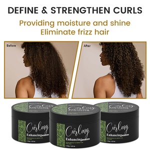 Crème hydratante personnalisée pour les cheveux avec marque privée et huile <span class=keywords><strong>essentielle</strong></span> d'avocat pour une brillance éclatante, réduit les frisottis, les cheveux bouclés lisses - Product Image 4