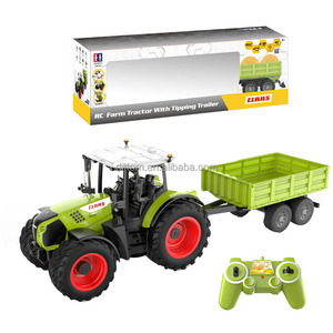 DoubleE 1/16 <span class=keywords><strong>RC</strong></span> <span class=keywords><strong>Farmer</strong></span> Tractor camión volquete 2,4G <span class=keywords><strong>RC</strong></span> agrícola basculante remolque modelo ingeniería coche Juguetes - Product Image 6