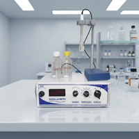 Medidor de pH Digital de Mesa de Lujo con Sonda ATC RTD y Electrodo de pH Combinado, Pantalla LCD, CA 220V para la Industria del Tratamiento de Aguas