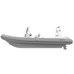 Bateaux pneumatiques RIB en aluminium haute vitesse, noirs, 21 pieds, Rhib 640, durables, en Hypalon/PVC Orca - Product Image 2