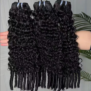 Lots de Cheveux Bouclés Eurasiens Premium 100% Naturels Vierges, Extensions de Tissage Soyeux Bouclées pour Femmes, Vente en Gros - Product Image 4