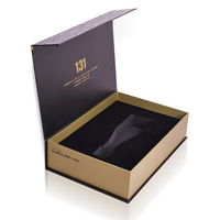 Offre Spéciale de boîte de papier magnétique coloré personnalisé emballage de boîte-cadeau magnétique de papier pliant de luxe avec logo pour cadeau
