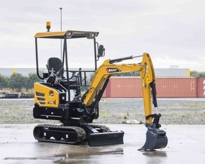 Mini-excavatrice polyvalente de 1,6 tonne SY18C avec raccordement auxiliaire pour marteau hydraulique, tarière et pince, haute efficacité pour la construction - Product Image 5