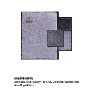 Tappeto Aramis Grigio 120 X 180 Cm per Uso Interno ed Esterno - Product Image 2