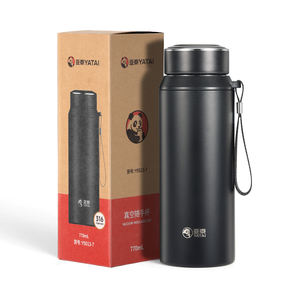 2025 Fábrica Atacado Portátil Eco Friendly Dupla Murada Garrafa De Água De Aço Inoxidável com Tampa - Product Image 1