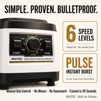 Mixeur Commercial d'Entrée de Gamme 1,8 L pour Petits Cafés, Kiosques à Jus, Food Trucks – Vente en Gros, OEM, ODM – Mixeur de Comptoir