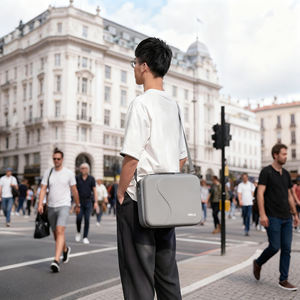 STARTRC PU-Tragetasche für DJI NEO <span class=keywords><strong>2</strong></span> Motion Combo Tragbare Schulter-Handtasche für Reisen und Schutz Drohnentasche - Product Image 5