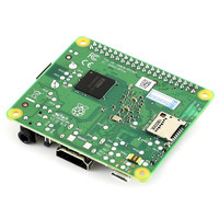 Raspberry Pi 3 Modèle A+ Original, Ordinateur Monocarte 1,4 GHz Quad Core, 512 Mo de RAM, WiFi Double Bande, Carte de Développement 4.2