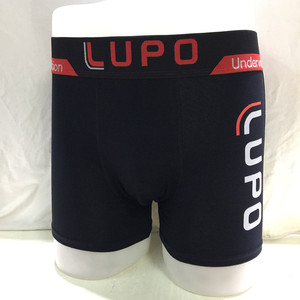 Calzoncillos Bóxer de Algodón para <span class=keywords><strong>Hombre</strong></span> al por Mayor de Fábrica, Transpirables, con Logotipo Personalizado, Tallas Grandes, Cómodos, Sin Costuras, Paquete de Ropa Interior - Product Image 2