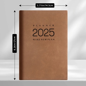 Agenda 2025 de Cuero Ecológico de Primera Calidad, Resistente al Agua, Personalizada para Regalos Empresariales, Tapa Dura, Tipo Diario - Product Image 5