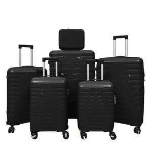 도매 사용자 정의 대형 여행 가방 PP 수하물 세트 6 Maletas De Viaje 세트 장거리 여행 케이스를위한 이중 바퀴 - Product Image 2