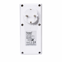Kontaktor Listrik Bertenaga Baterai Time Switch IP44 Tembaga 10Amp 250V untuk Peralatan Rumah Tangga