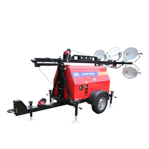 Tháp Chiếu Sáng Bằng Tay Với Ánh Sáng Tralier/Tháp Để Sử Dụng Khai Thác Mỏ - Product Image 1