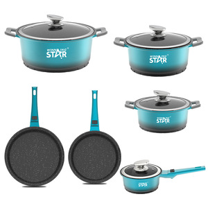 Winningstar Cross-Border Exclusive Kitchenware <b>Set</b>: 6-Piece Multifunctional Frying Pan for Fried Rice, Hot <b>Pot</b>, and Boiling Wate - Product Image 5