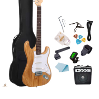 China Custom Electric Guitar With 5W Amp,Guitar Bag,Digital Tuner,Strings,Picks Hot Selling