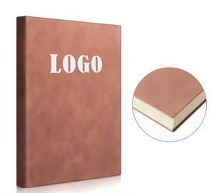 Custom A5 Hardcover PU Leather Business Office Notebook 100 Sheets <b>Gift</b> - Product Image 1