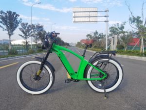 Vélo électrique à pneus larges 60V 1500W, couple de 130 Nm, 60 km/h, frein hydraulique à 4 pistons, 7 vitesses, fabricant OEM, MOQ 1 - Product Image 2