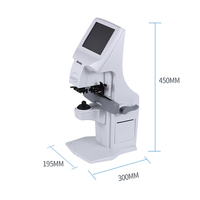 Manual Lensmeter Optical Focimeter with Monocular Eyepiece for Sphere Cylinder Axis Measurement for Optical Shop Use
