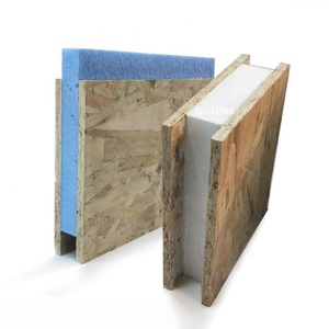 Panel SIP <span class=keywords><strong>OSB</strong></span> con Panel Sándwich EPS/XPS/PU para Aislamiento Térmico de Paredes y Techos de Villas - Product Image 4