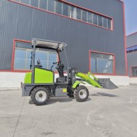 Caricatore Elettrico a Quattro Ruote Motrici TIANTONG 500kg, Mini Caricatore Agricolo con Batteria al Litio in Vendita