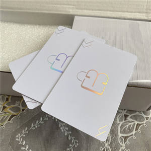 Carte de visite NFC blanche GSC avec logo, carte intelligente étanche pour contrôle d'accès, technologie RFID, hologramme de sécurité, carte NFC - Product Image 6