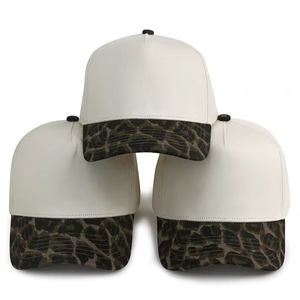 Gorras de Béisbol Lisas de 5 Paneles de Algodón para Deportes al Aire Libre, con Estampado de Guepardo y Leopardo, para Hombre y Mujer, Disponibles al por Mayor - Product Image 5