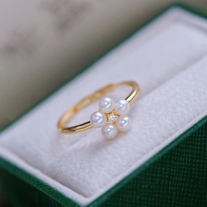 Support de bague DIY en argent S925 avec perles de 10-12 mm, support vide et séparation des couleurs 10494, support de bijoux pour perles en vrac - Product Image 1
