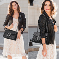 Sac à bandoulière de luxe pour femme, imprimé serpent, vintage, en PU, petit sac carré à chaîne avec rabat, vente chaude