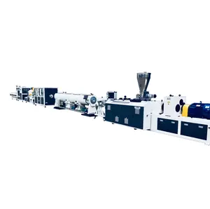 Máquina completamente automática Máquina de fabricación de tubos de plástico/UPVC CPVC Máquina extrusora de tubos de PVC para la venta