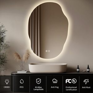 Hotel Style LED Backlit Bathroom <b>Mirror</b>, Adds a Touch of Luxury and Professional Grade Illumination - Product Image 2