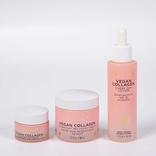 15g 50g 50ml Pink Eco-friendly Recyclable Matte Cylinder Flint Glass Cosmetic Containers Dropper Screw Cap Skin Care Cream Serum