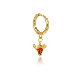 Pendientes <span class=keywords><strong>Huggie</strong></span> de la Serie Ocean Wind, Diseño de Animales Marinos de Dibujos Animados, con Circonitas, para Mujer, Regalo de Aniversario - Product Image 6