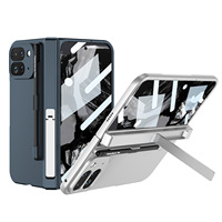   Étui pour téléphone pliable Pixel 9 Pro avec protection intégrale de l'écran, support pour stylet, en PC, conception magnétique