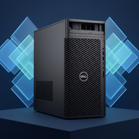 Station de travail au meilleur prix, Precision 3680, ordinateur de bureau, I9-14900, 32 Go de RAM DDR5, SSD NVMe 2 To, port de mémoire USB, en stock