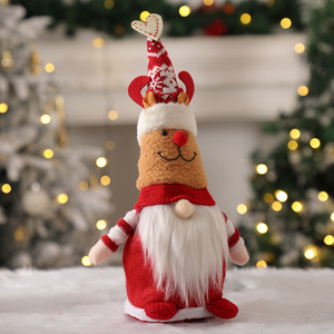 Productos Navideños 2026 Bolsas <span class=keywords><strong>de</strong></span> Regalo Bolsa <span class=keywords><strong>de</strong></span> Manzana para Nochebuena Papá Noel Muñeco <span class=keywords><strong>de</strong></span> Nieve Alce - Product Image 3