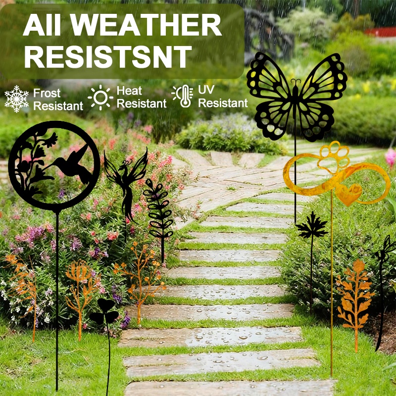 butterfly garden wall