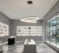 Profilé LED linéaire à raccordement rapide en aluminium pour éclairage de bureau, économie d'énergie 30W, dimmable, CRI élevé, garantie 5 ans, IP20, faisceau lumineux