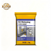 Sikaa 102 Waterplug, mastic d'étanchéité haute performance, anti-fuite, respectueux de l'environnement, pour cuisine/salle de bain, mortier de construction