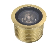IK08 IP68 ROHS CE CB SMD Matériau en laiton Anti-vertige gradation Extérieur Intégrer dans le sol Étape lumière souterraine
