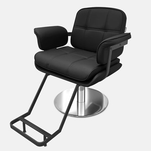 Fauteuil de coiffure inclinable en cuir PU avec pompe hydraulique pour salons de coiffure et barbiers – Vente en gros à prix réduit - Product Image 5