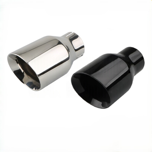 Embout d'échappement épaissi en acier inoxydable, embout de silencieux rond, universel, adapté aux échappements automobiles - Product Image 2