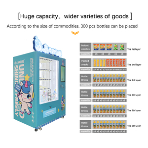 Distributeur <span class=keywords><strong>automatique</strong></span> JSK pour articles de vente au détail, type crochet, 44 emplacements pour étuis de téléphone et porte-clés, avec paiement par carte et Wi-Fi pour un service en libre-service - Product Image 3