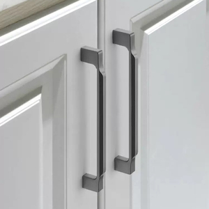 Nhà máy OEM bán buôn Hợp kim kẽm xử lý đồ nội thất đẩy kéo cửa xử lý cho tủ phòng tắm tủ quần áo hiện đại - Product Image 6