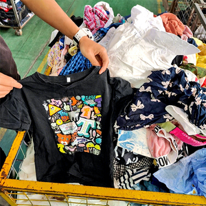 KungFu KingAAA <span class=keywords><strong>Abbigliamento</strong></span> Usato per Bambini Europa USA, Balle di Vestiti Estivi di Seconda Mano per Bambini, Assortimento Originale Misto all'Ingrosso - Product Image 2