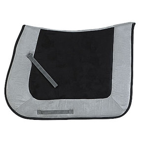 Hot Design Western Style Double Tone Horse Saddle Pads Doublure en coton et polyester avec polaire Polycotton - Product Image 1
