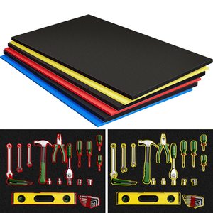 Hojas de espuma <span class=keywords><strong>EPE</strong></span> personalizadas para embalaje, caja de herramientas, hojas de espuma de sombra, hojas de espuma de polietileno - Product Image 3