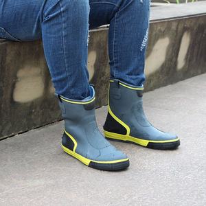 <span class=keywords><strong>Botas</strong></span> <span class=keywords><strong>de</strong></span> <span class=keywords><strong>agua</strong></span> <span class=keywords><strong>de</strong></span> caña media YL3618 al por mayor para hombre, impermeables, transpirables, antideslizantes y resistentes al desgaste, <span class=keywords><strong>de</strong></span> goma. - Product Image 2