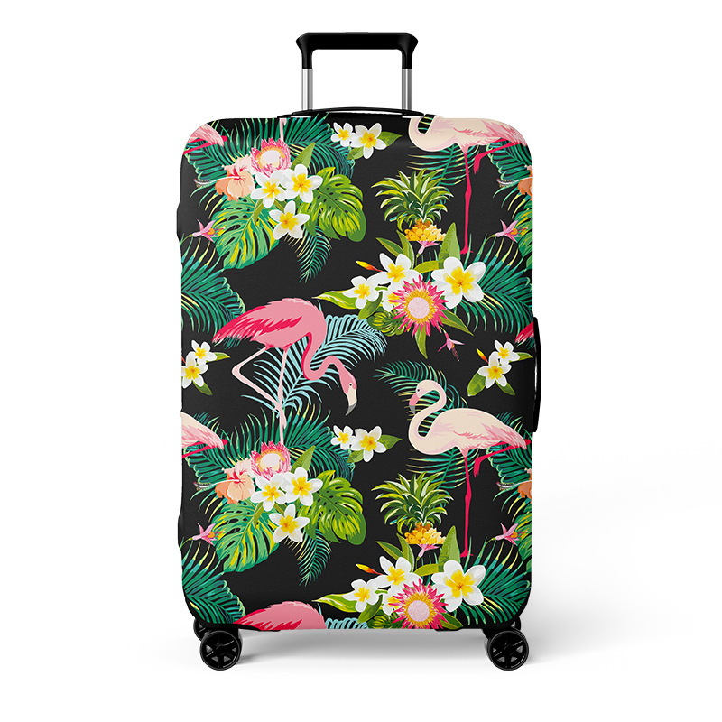 Custom Elastic Polyester Suitcase Cover Protective