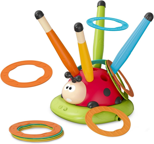 Jouet Électrique d'Extérieur 3-en-1 : Machine Sportive <span class=keywords><strong>Coccinelle</strong></span> avec Télécommande pour Enfants, Ensemble Corde à Sauter et Anneau d'Exercice en Plastique - Product Image 1